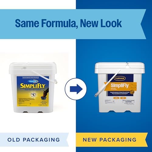 Farnam SimpliFly Feed-Thur Fly Control for Horses, 10 lb, 160 Day Supply