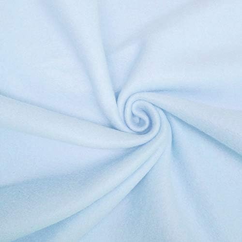 TL Care Fleece Blanket with Silk-Like Satin Trim, Soft, Warm & Cozy, Blue, 30" x 30" for Boys and Girls, Perfect for Baby Carrier, Stroller, Travel and Gifting (Pack of 2)