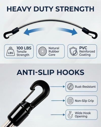 Elastic Replacement Leg Tail Straps Horse Webbing for Flexible Movement