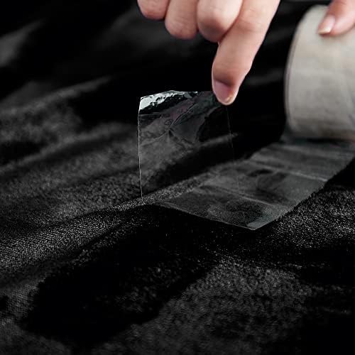 NICETOWN Black Sherpa Fleece Blanket Warm Dual Sided Fluffy Plush Super Soft Lap Blankets and Throws for Kids, Gift Throw Blankets for Women/Baby/All Season, 50 x 60 inches