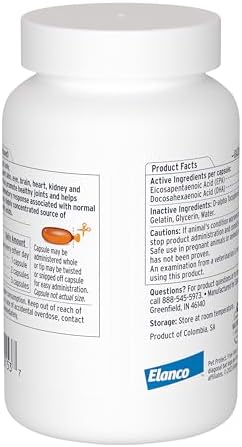Pet Protect Omega-3 Supplement for Cats & Small Dogs, 60ct