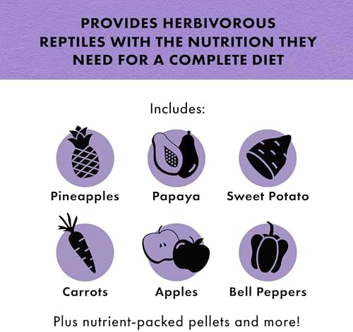 Zilla Pet Reptile Herbivore Food Medley Diet, 4 oz (Pack of 2)