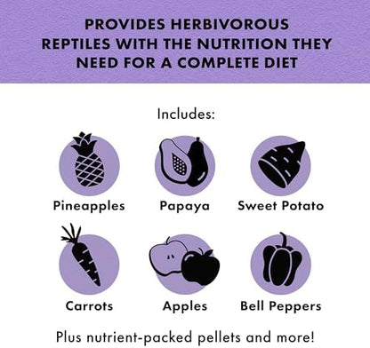 Zilla Pet Reptile Herbivore Food Medley Diet, 4 oz (Pack of 2)