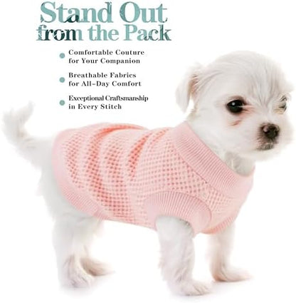 Cozy and Functional Dog Shirts for Small Puppies: Stretchable Ginger Attire with Easy-On Design, Ideal for Chihuahuas and Yorkies - Enhance Comfort and Playfulness on Chill Days Large