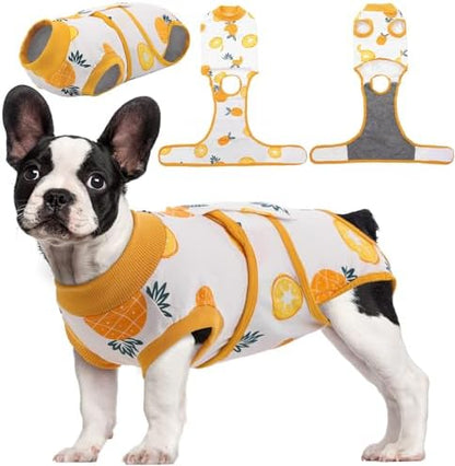 Kuoser Recovery Suit for Dogs Cats, Soft Dog Surgery Suit Female Male Spay