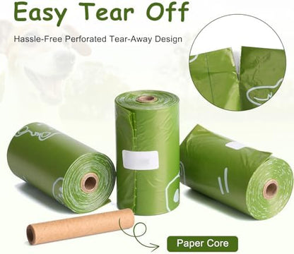 IUI Dog Poop Bags, 160 Count, Lavender Dog Waste Bags, Leak-Proof, 8 Rolls