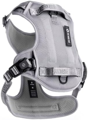 Fei & Eve Tactical Dog Harness, No Pull Dog Vest with Magnetic Buckle