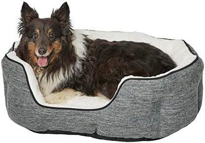 MidWest Homes for Pets Small QuietTime Deluxe Pet Bed- Evergreen/Fur