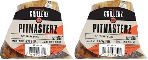 Scott Pet GRILLERZ Wrapped 2-3" Smoked Beefy Bone (Pack of 2)