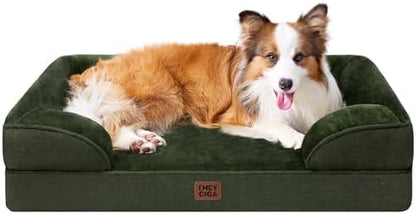 EHEYCIGA Orthopedic Dog Beds Large Sized Dog, Waterproof Washable Pet Bed
