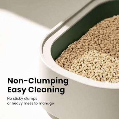 Gardner Pet Non-Clumping Zeolite Cat Litter Pellets (7Lbs Bundle), High-Absorbent Mineral Refill for Breeze System Box, 99.9% Dust-Free & Superior Odor Control, Unscented (3.5Lbs x 2)