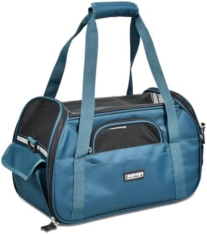 JESPET Soft-Sided Airline-Approved Dog & Cat Carrier Travel Bag