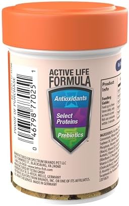 Tetra Goldfish Flakes, Nutritionally Balanced Diet For Aquarium Fish, Vitamin C Enriched Flakes, 0.42 oz