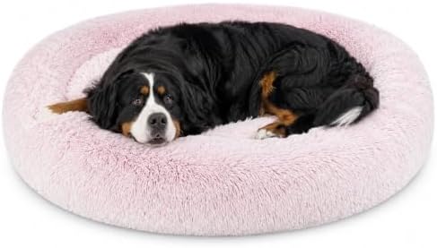 The Dog’s Bed Calming Donut Dog Bed, Machine Washable Removable Zip Cover