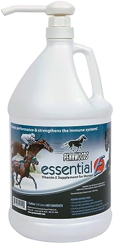 Pennwoods Essential E: Equine Vitamin E Horse Supplement, 1 Gallon