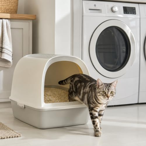 FUKUMARU Tofu Cat Litter, Millet Blend, Vanilla Scented, Clumping, 12 lb
