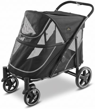 CANINE CANYON All-Terrain Pet Stroller for Large & Medium Dogs