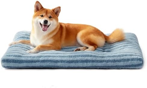 FURTIME Washable Dog Bed Medium Size Dogs, Deluxe Dog Crate Beds