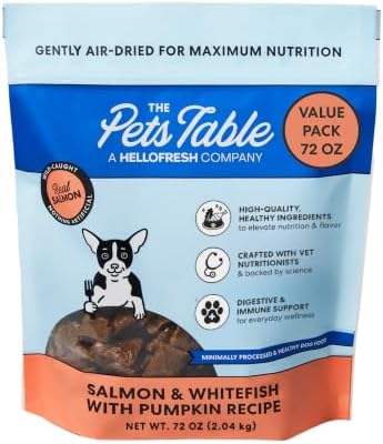 The Pets Table Air Dried Dog Food, Salmon & Whitefish, 4.5 lb (72 Oz)