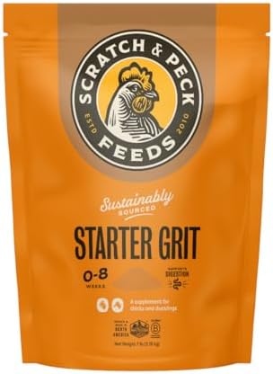 Scratch and Peck Feeds | Starter Grit for Chickens & Ducks | 7 lb Pouch