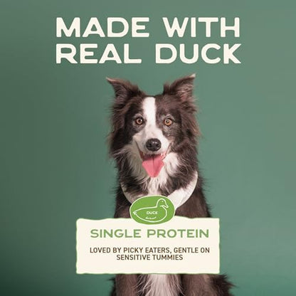 Smart Cookie Duck Jerky Dog Treats with Flax Seed, Omega Oils- Hypoallergenic Strips for Dogs and Puppies with Allergies, Sensitive Stomachs - Dehydrated, Grain Free, Made in USA - 3oz Bag, Pack of 1