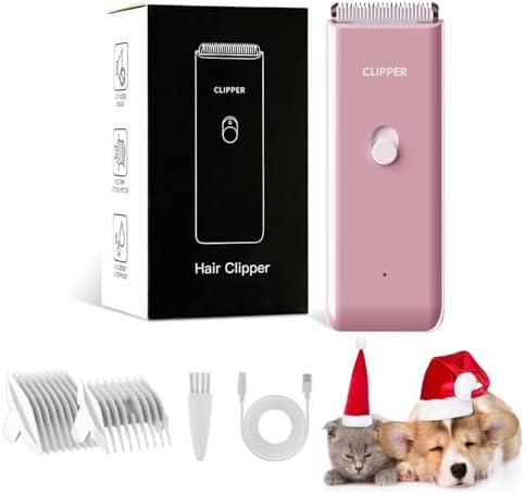 Home Professional Dog Grooming Kit Clipper Low Noise USB Rechargeable for Dog Cat