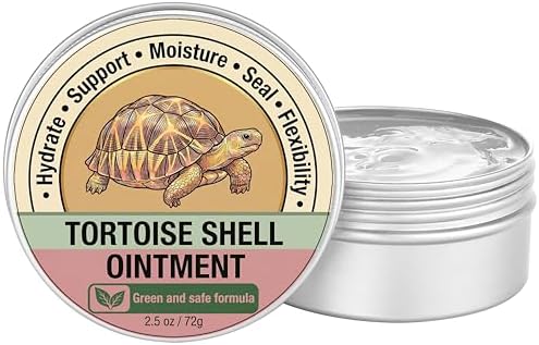 Tortoise Shell Conditioner for Polish Cleaner - Tortoise Shell Balm Wax Restore Shine Repair Care for Sulcata, African Spurred, Russian, Hermann's 2.6 Oz