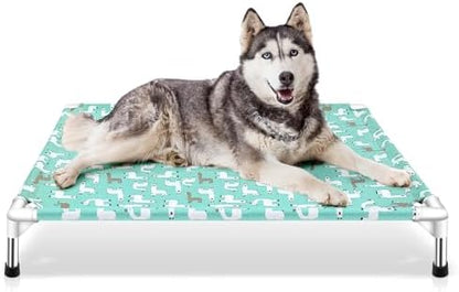 Elevated Dog Bed Pet cot for Large Dogs