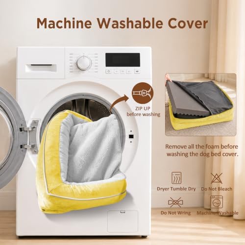 Comfort Expression Waterproof Orthopedic Dog Bed for Extra Large Dogs