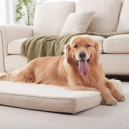 WATANIYA PET Cooling Dog Beds for Large Dogs, 35-Inch Dog Crate Bed