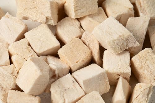 HOLI Freeze Dried Chicken Breast Dog Treats. Single Ingredient Freeze Dried Chicken Treats for Dogs. Healthy All Natural Dog Snack Made from 100% Breast Meat. High Value Training Treat - 3.5 oz
