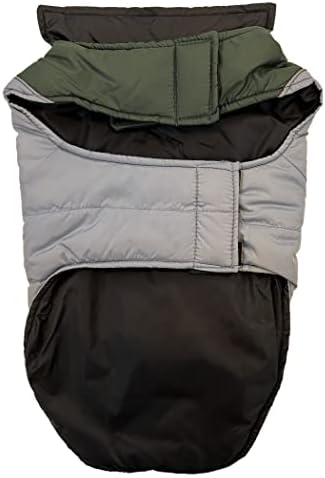 Pets First Collegiate Michigan State Spartans Puffer Vest for Dogs & Cats. Size Small. Warm, Cozy, and Waterproof Dog Coat, for Small and Large Dogs/Cats.