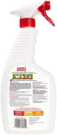 Nature’s Miracle Dog Stain & Odor Remover, Enzymatic Cleaner, 24 oz