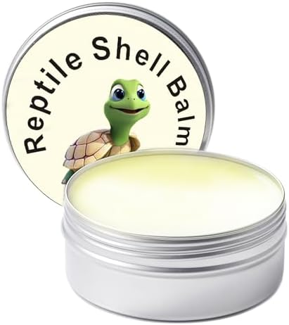 Reptile Shell Balm 2 Oz Turtle Shell Care Conditioner Moisturizer for for Tortoise, Lizard, Reptiles in Dry Environment Prevent Skin Dryness on Basking Platform, Tank, and Rock 60 g