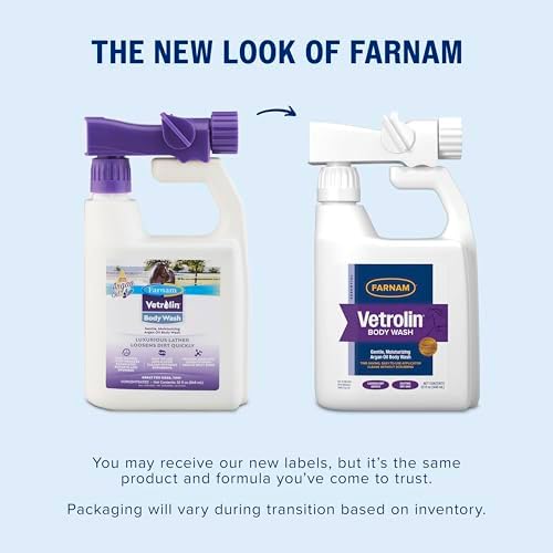 Farnam Vetrolin Body Wash for Horses and Dogs, 32 fl oz.