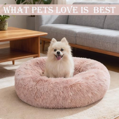 Washable Calming Dog & Cat Bed for Ultra Large Small Medium Size Pet