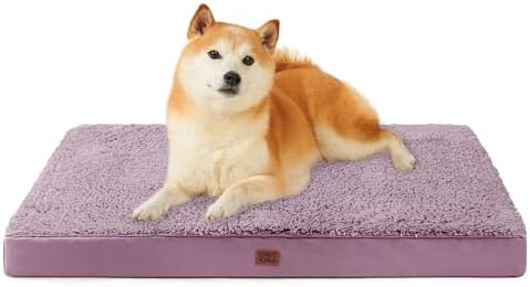 EHEYCIGA Orthopedic Dog Bed Large with Removable Washable Cover, 36x27