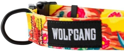 Wolfgang Wide Venture Dog Collar PackLeader Print Medium