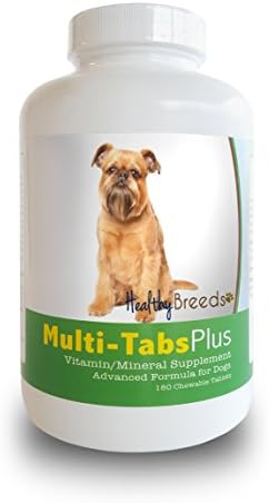 Healthy Breeds Brussels Griffon Multi-Tabs Plus Chewable Tablets 180 Count