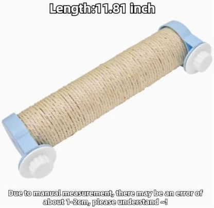 Rabbit Scratching Posts Cage - Rabbit Scratching Pole Designed for Cage Bunny Scratcher Sisal (Pink)