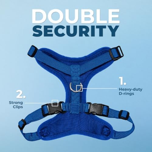Voyager Step-in Lock Dog Harness - Royal Blue, X-Large
