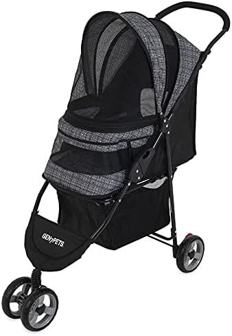 Gen7 Pet Starry Night Gray Regal Plus Pet Stroller, One Size (G2320SN)