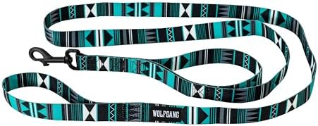 Wolfgang React Dog Leash Westernsky Print Large