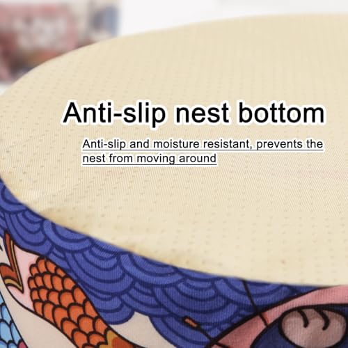 寵幸 Ramen Noodle Cat Bed, Soft Warm Washable for Cats Dogs