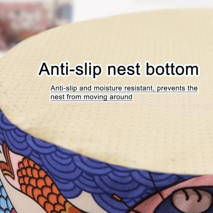 寵幸 Ramen Noodle Cat Bed, Soft Warm Washable for Cats Dogs