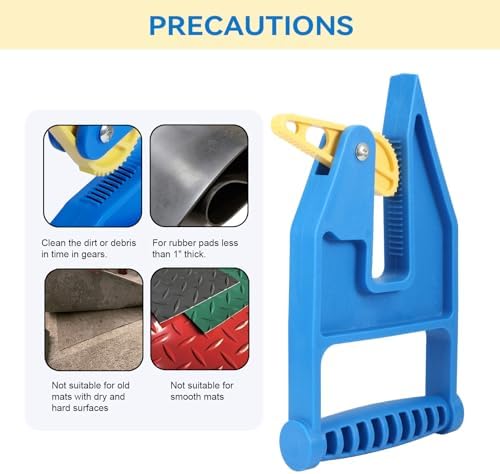 Feroca Heavy Duty Stall Mat Gripper, Pair of 2