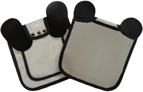 DOWN UNDER OUTDOORS 2 Medium-Large Chicken Saddles (Insulated Light Gray)