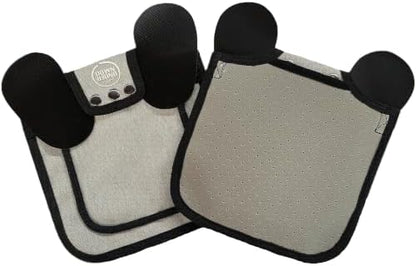 DOWN UNDER OUTDOORS 2 Medium-Large Chicken Saddles (Insulated Light Gray)