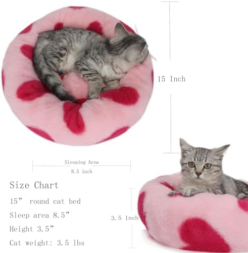 Extra Small Donut Bed for Extra Small Cat Washable