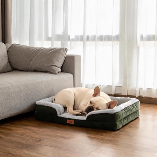 Orthopedic Dog Bed Medium Size Dog, Memory Foam Dog Bed Couch, 30" L